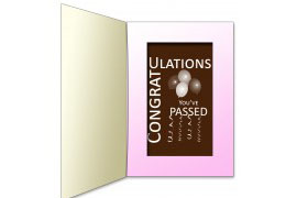 Congratulations, you passed