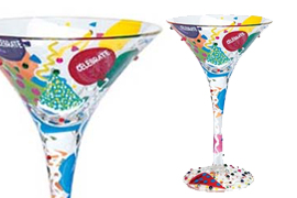 Celebrate Martini Glass