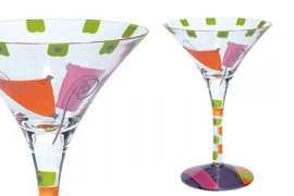 Cosmopolitan Martini Glass