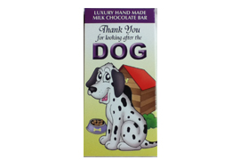 Thank you for looking after my dog