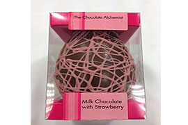 Milk Chocolate & Strawberry Egg