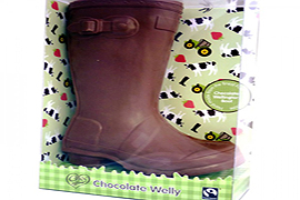 Large Chocolate Shoe