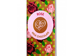 Milk Chocolate Rose Bar